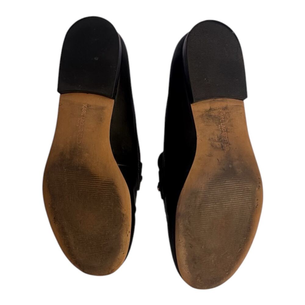 Karl Lagerfeld Black Loafers - Picture 7 of 9